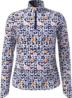 Callaway Metamorphosis Printed Sun Protection Womens Brilliant White 2XL Polo