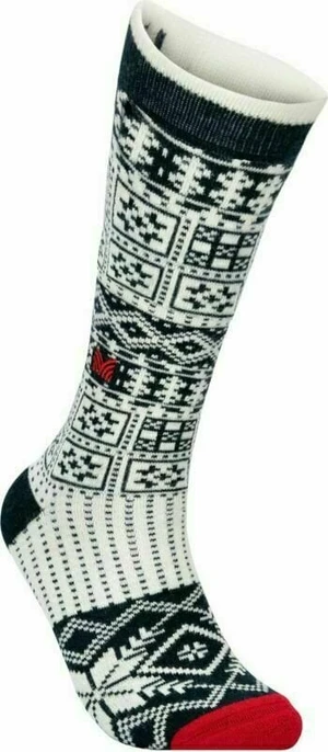 Dale of Norway OL History High Navy/Off White/Raspberry L Socken