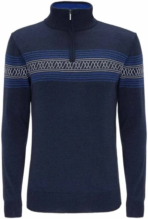 We Norwegians Signature ZipUp Men Navy Blue XL Jumper