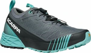 Scarpa Ribelle Run GTX Womens Anthracite/Blue Turquoise 38,5 Trailowe buty do biegania