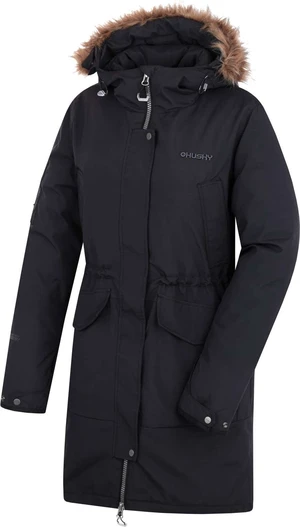 Women's winter coat HUSKY Nelidas L black