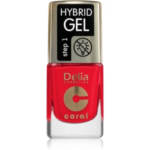 Delia Cosmetics Coral Hybrid Gel gélový lak na nechty bez použitia UV/LED lampy odtieň 119 11 ml