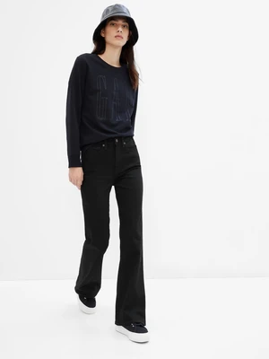 GAP Jeans high rise flare black - Women