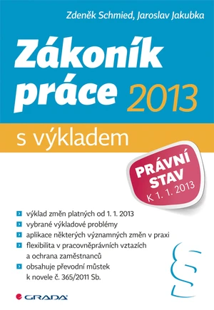 E-kniha: Zákoník práce 2013 - s výkladem od Schmied Zdeněk