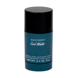 Davidoff Cool Water Alcohol Free 75 ml deodorant pro muže deostick