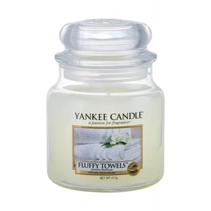 Yankee Candle Fluffy Towels 411 g vonná svíčka unisex