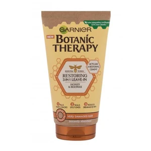 Garnier Botanic Therapy Honey & Beeswax 3in1 Leave-In 150 ml bezoplachová péče pro ženy na poškozené vlasy