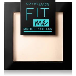 MAYBELLINE NEW YORK Fit Me! Matte+Poreless zmatňujúci púder odtieň 105 Natural Ivory 9 g