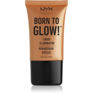 NYX Professional Makeup Born To Glow tekutý rozjasňovač odtieň 03 Pure Gold 18 ml