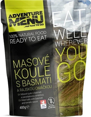 Adventure Menu® - Masové koule s basmati a rajskou omáčkou