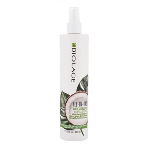 Biolage All-in-One All-In-One Coconut Infusion Spray 400 ml bezoplachová starostlivosť na všetky typy vlasov; na farbené vlasy