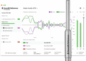 Sonarworks SoundID Reference for Speakers & Headphones with Measurement Microphone Măsurare Microfon