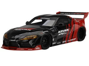 Toyota Pandem GR Supra V1.0 "Advan" Livery SEMA (2019) 1/18 Model Car by Top Speed