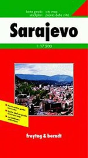 PL 79 Sarajevo 1:17 500 / plán města