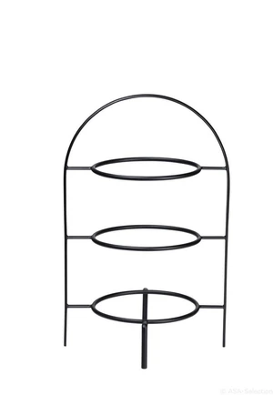 Třípatrový etažér pro dezertní talíř A TABELE LIGNE NOIR ASA Selection