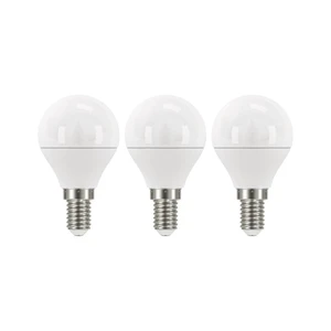 Súprava 3 LED žiaroviek EMOS Classic Mini Globe Neutral White, 6W E14