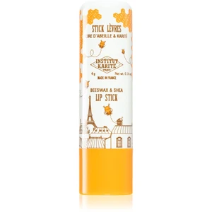 Institut Karité Paris Beeswax & Shea Lip Stick balzám na rty s bambuckým máslem s vůní Vanilla 4 g