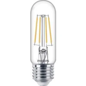 LED žárovka Philips Lighting 871951436138600 230 V, E27, 4.5 W = 40 W, přírodní bílá , tvar tyče, 1 ks