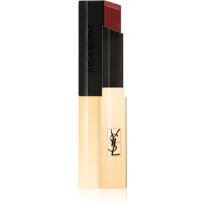 Yves Saint Laurent Rouge Pur Couture The Slim tenká matující rtěnka s koženým efektem odstín 1966 Rouge Libre 2,2 g