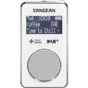 Kapesní rádio Sangean DPR-35, bílá