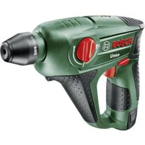 Bosch Home and Garden Uneo SDS quick-aku kladivo 12 V 2.5 Ah Li-Ion akumulátor akumulátor, vč. příslušenství, kufřík