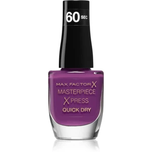 Max Factor Masterpiece Xpress rychleschnoucí lak na nehty odstín 360 Pretty As Plum 8 ml