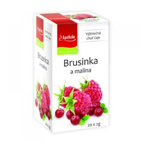 APOTHEKE Brusinka a malina 20 sáčků