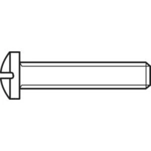 Šrouby s čočkovitou hlavou s křížovou drážkou TOOLCRAFT, DIN 7985, M2 x 16, 100 ks