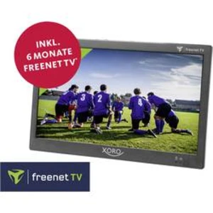 Přenosná TV 25.6 cm 10.1 palec Xoro PTL 1050 vč. freenet TV na 6 měsíců, napájení z akumulátoru, vč. 12V připojovacího kabelu do auta, vč. antény DVB-