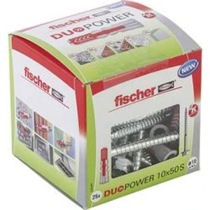 2komponentní hmoždinka Fischer DUOPOWER 10x50 S LD 535461, Vnější délka 50 mm, Vnější Ø 10 mm, 25 ks