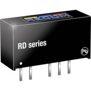 DC/DC měnič napětí do DPS RECOM RD-1205D, 200 mA, 2 W, Počet výstupů 2 x