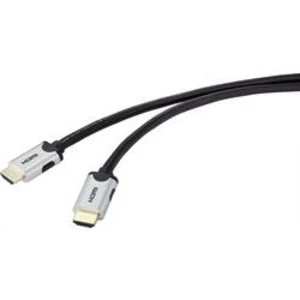 HDMI kabel SpeaKa Professional [1x HDMI zástrčka - 1x HDMI zástrčka] černá 0.50 m