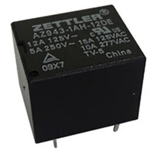 Zettler Electronics AZ943-1CH-12DE relé do DPS 12 V/DC 15 A 1 přepínací kontakt 1 ks