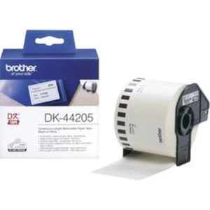 Brother DK44205 62 mm x 30.48 m papír bílá přemístitelné univerzální etikety 1 ks