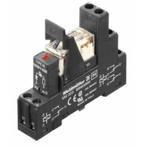 RIDERSERIES, Relays, No. of contacts: 2, CO contact, AgNi 90/10, Rated control voltage: 230 V AC, Continuous current: 8 A, Screw connection Weidmüller