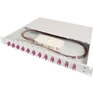 LWL patch panel Digitus DN-96331-4, 12 portů, LC, 1 HE