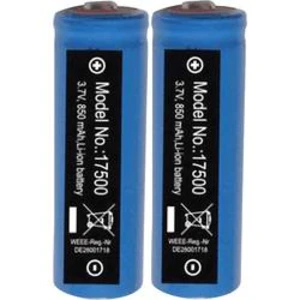 Li-Ion akumulátor 17500, 3.7 V, 850 mAh, 15 C