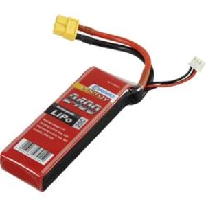 Akupack Li-Pol (modelářství) Conrad energy 1344133, 7.4 V, 2400 mAh