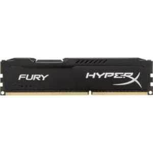 Modul RAM pro PC HyperX Fury Black HX316C10FB/8 8 GB 1 x 8 GB DDR3 RAM 1600 MHz CL10 10-10-30