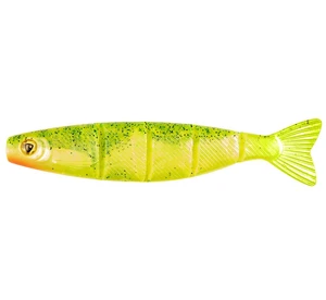 Fox rage gumová nástraha pro shad jointed uv lemon tiger - 14 cm