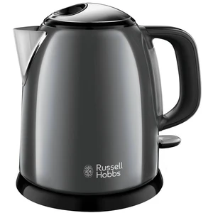 Rýchlovarná kanvica RUSSELL HOBBS 24993-70 Mini Grey sivá rýchlovarná kanvica • príkon 2 400 W • materiál: nerez • objem 1 l • voda na 1 šálku uvarená