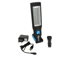 Dílenská lampa 30 + 7LED 1800mah 230V/12V