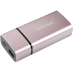 Intenso PM5200 powerbanka 5200 mAh  Li-Ion akumulátor USB-A, microUSB ružová #####Statusanzeige