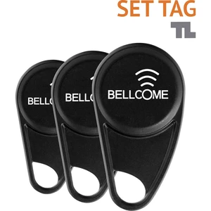 Bellcome SET.TAG.BLC.2S0 domové videotelefón  transpondér  čierna