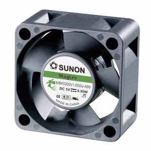 Sunon MB40200V2-0000-A99 axiálny ventilátor 5 V/DC 13.08 m³/h (d x š x v) 40 x 40 x 20 mm