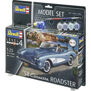 Revell 67037 58 Corvette Roadster model auta, stavebnica 1:25