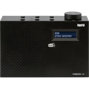 Imperial DABMAN 14 prenosné rádio DAB+, FM USB   čierna