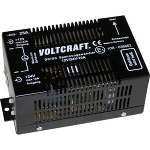 VOLTCRAFT 12/10 DC / DC menič napätia do auta 12 V/DC - 24 V/DC/10 A 240 W