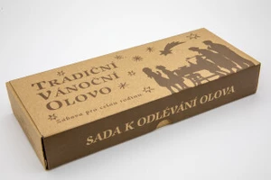 Tradiční vánoční olovo - Sada na odlévání olova