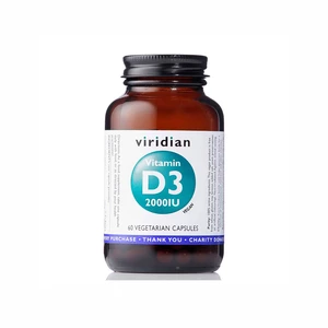 VIRIDIAN Vitamin D3 2000iu